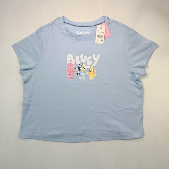 NWT Target Bluey Baby Cropped Tee Sz XXL - Picture 1 of 4